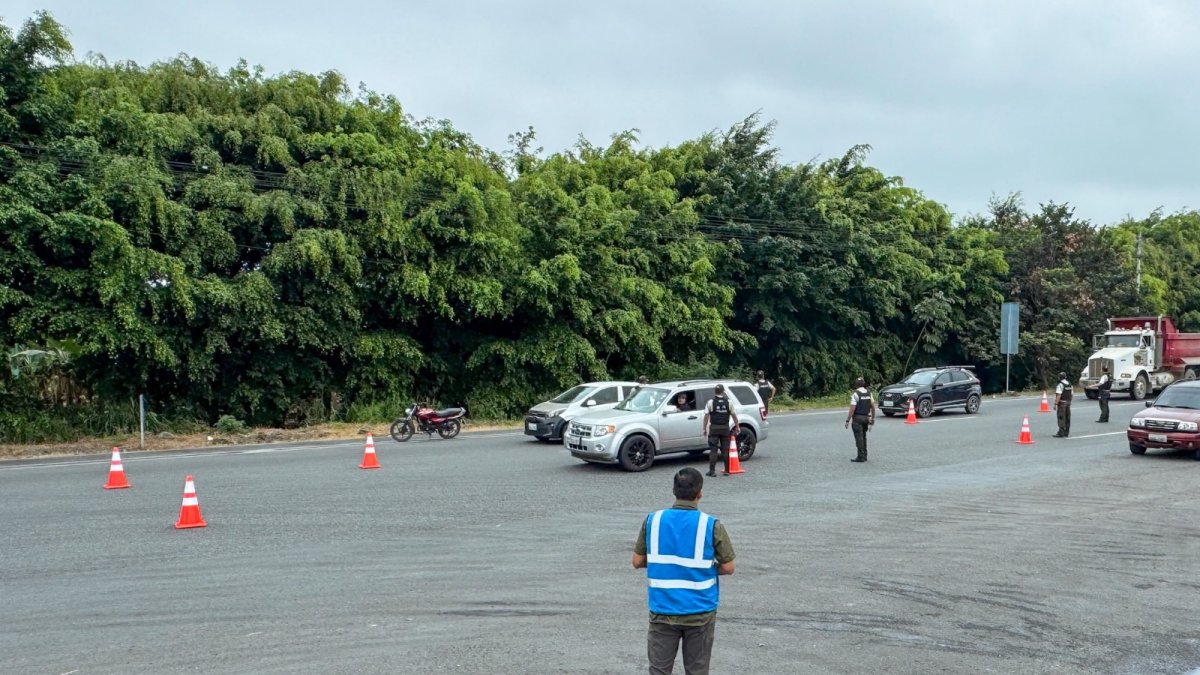 Operativo policial en zonas aledañas a Milagro
