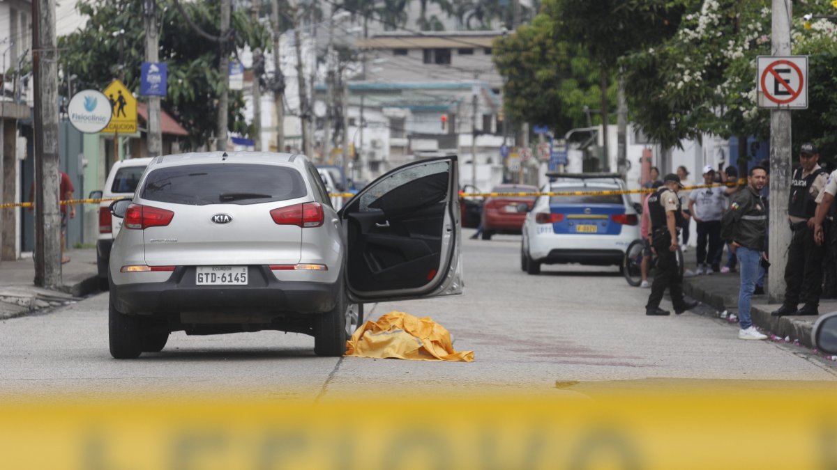 Escena del crimen de Urdesa Norte