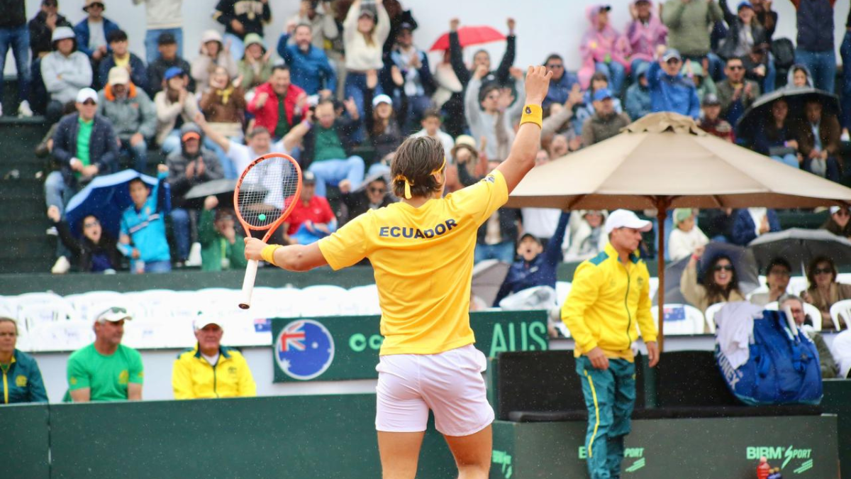 Victoria de Álvaro  Guillén contra Australia.