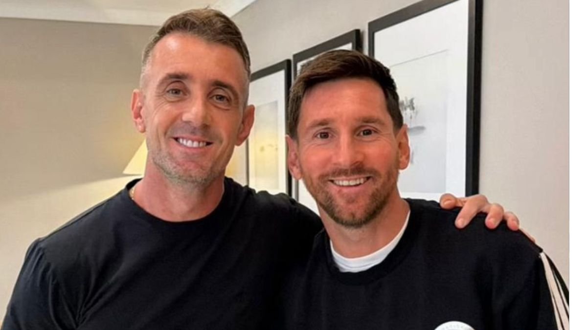 Messi posó con Damián Díaz en Guayaquil y crece la intriga por Beccacece