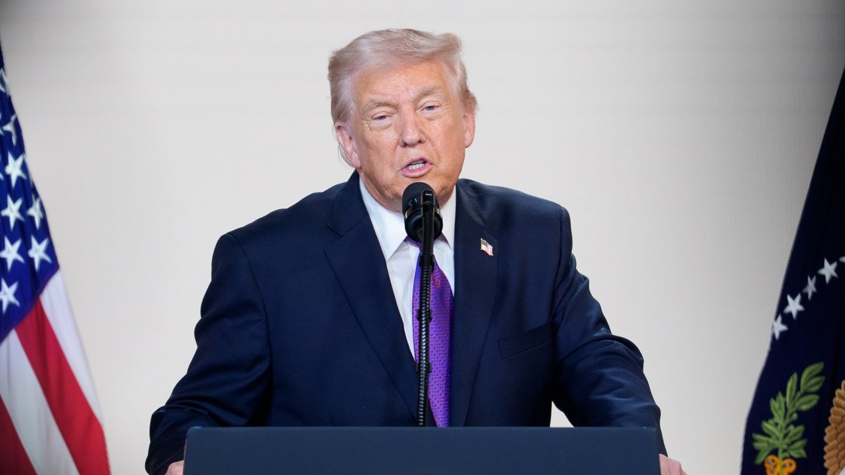 El presidente de Estados Unidos, Donald Trump.