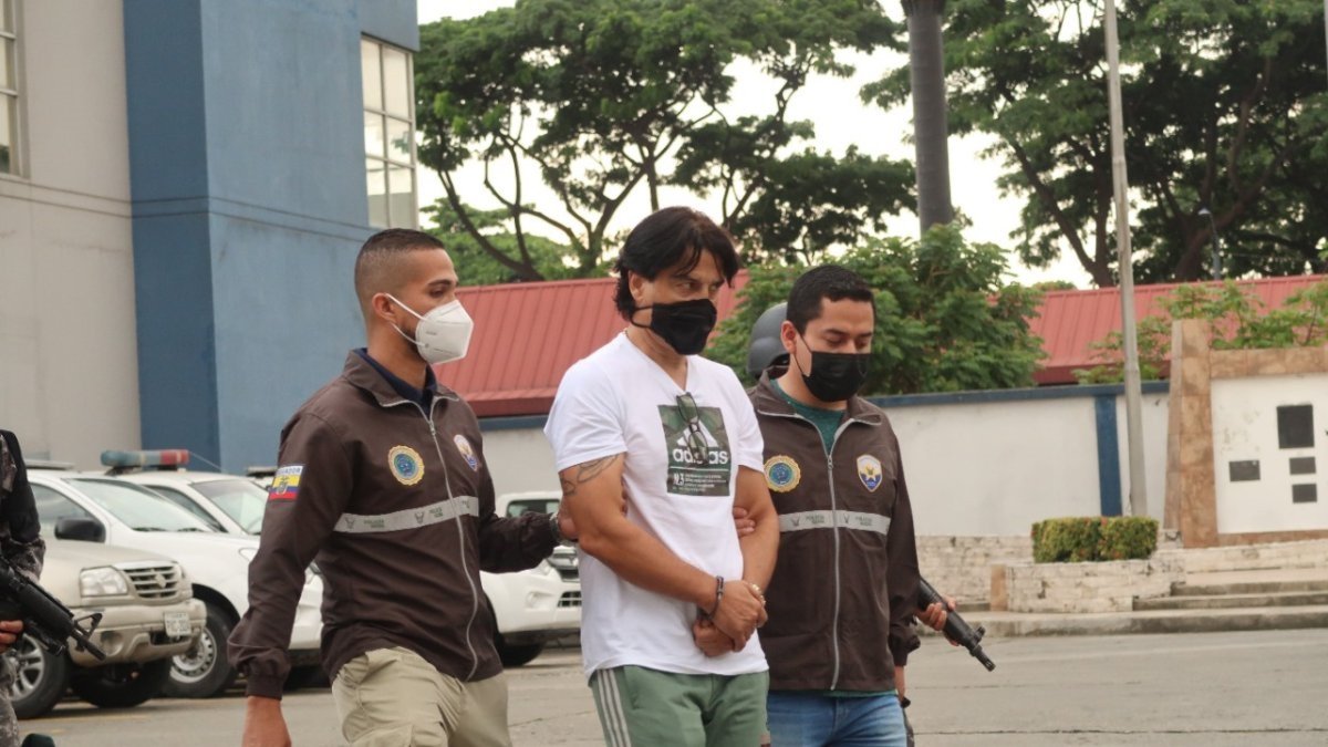 Figura. Nezdet Vokshi, de 56 años, fue capturado en 2022, pero en 2023 se libró de la orden de extradición.