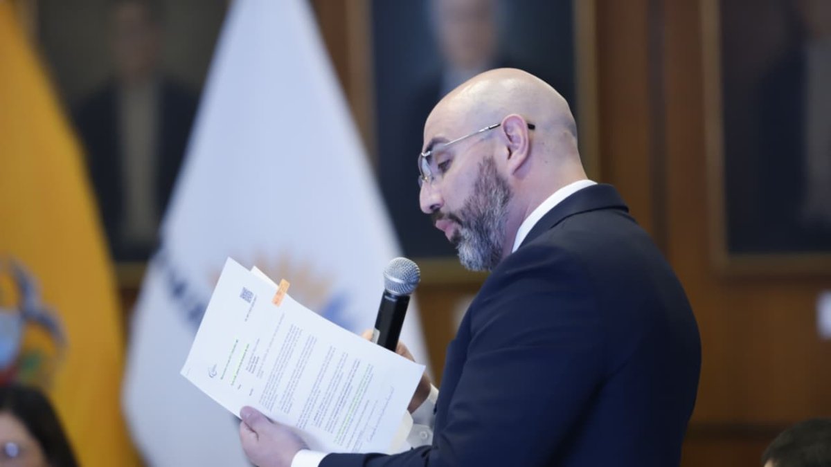 El presidente del Consejo de la Judicatura, Mario Godoy.