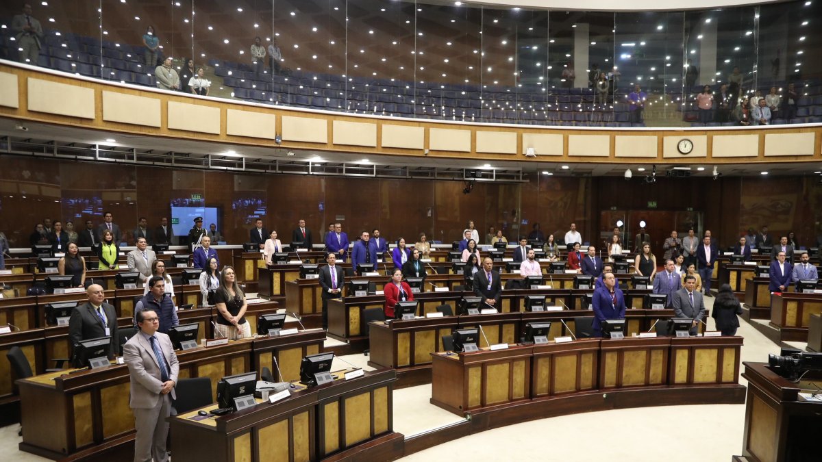 El Pleno no alcanzó los 101 votos requeridos para autorizar el retiro de la inmunidad al asambleísta Juan Andrés Gonzalez