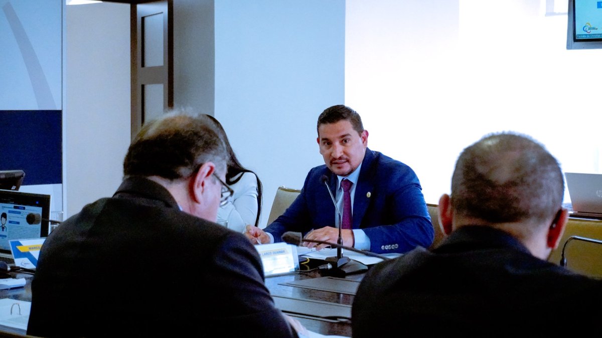 Damian Larco es el presidente encargado del Consejo de la Judicatura.