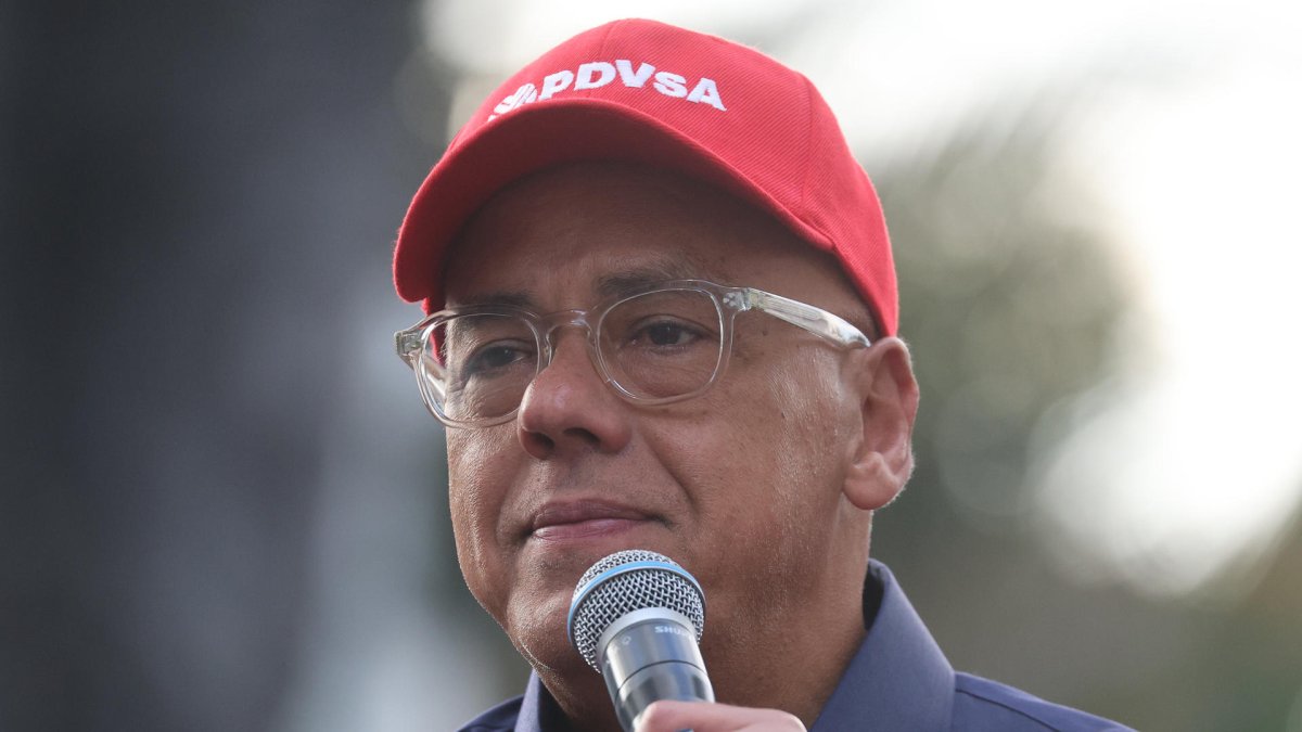 El presidente de la Asamblea Nacional de Venezuela, Jorge Rodríguez.