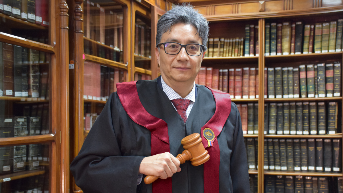 Marco Rodríguez, presidente de la Corte Nacional de Justicia.