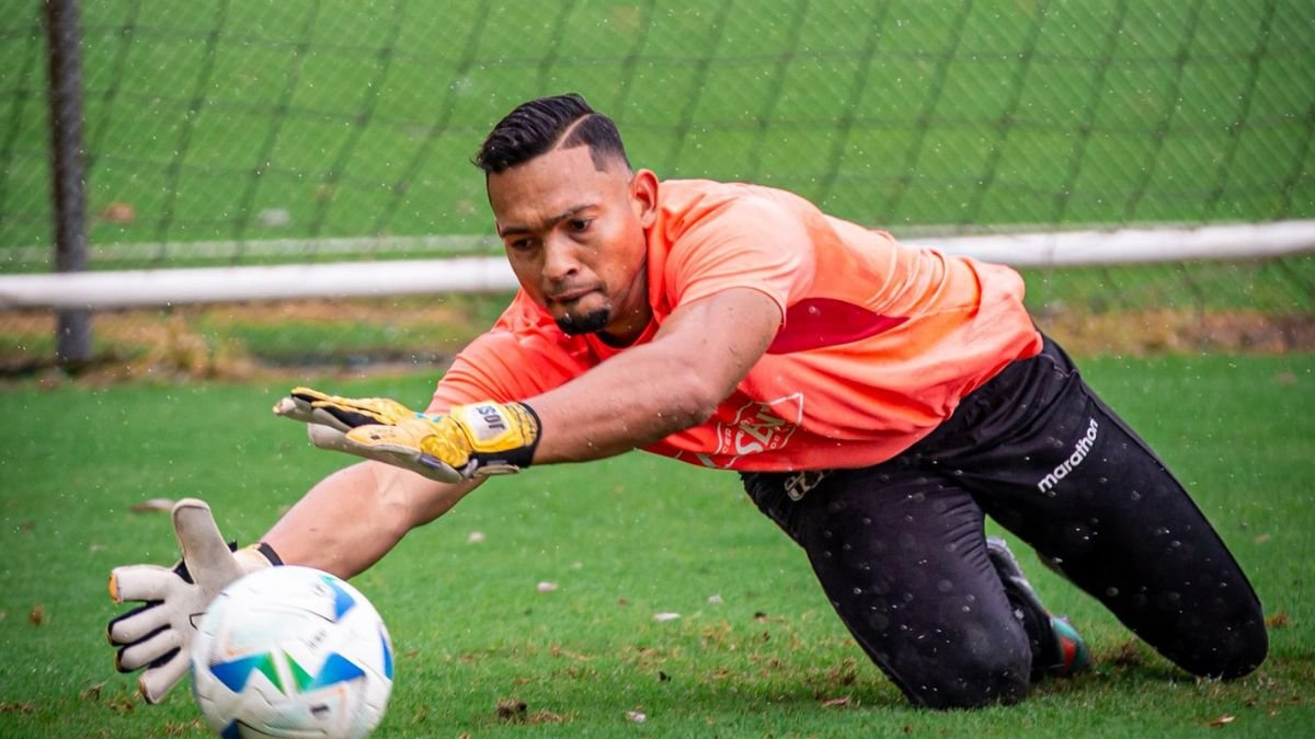 José Contreras arquero venezolano del Barcelona SC.