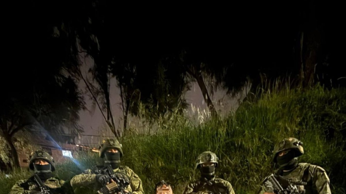 El Bloque de Seguridad capturó en Cotogchoa, en el cantón Rumiñahui (Pichincha), a Julio Alejandro, alias Chucky.