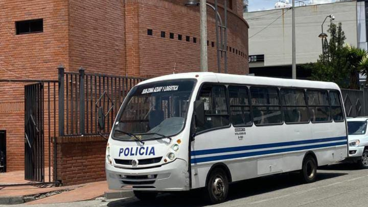 Exteriores del Complejo Judicial.