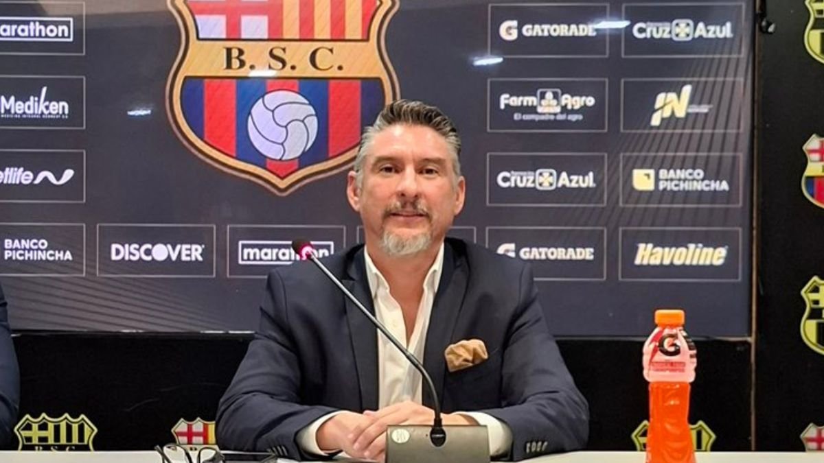 Miguel Montalvo presidente subrogante de Barcelona SC.