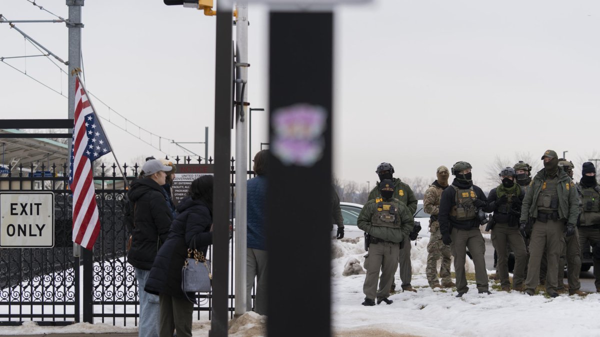 Miembros del Servicio de Inmigración y Control de Aduanas (ICE, en inglés).