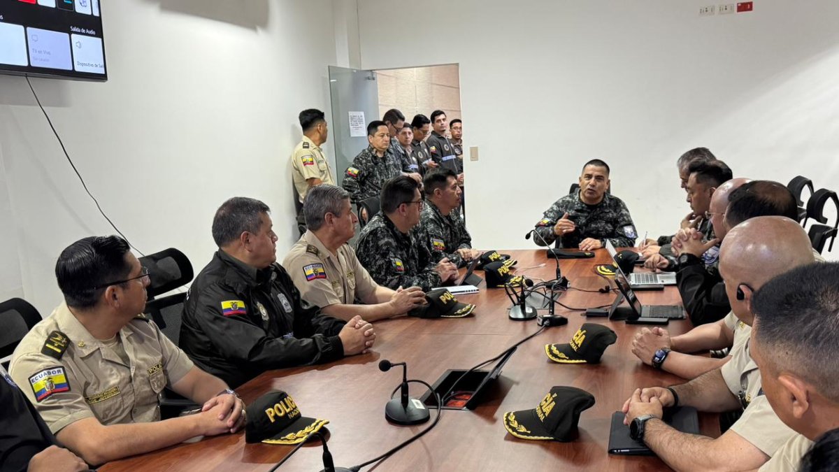 La Policía Nacional trasladó desde el 13 de febrero de 2026 su mando operativo a Guayaquil.