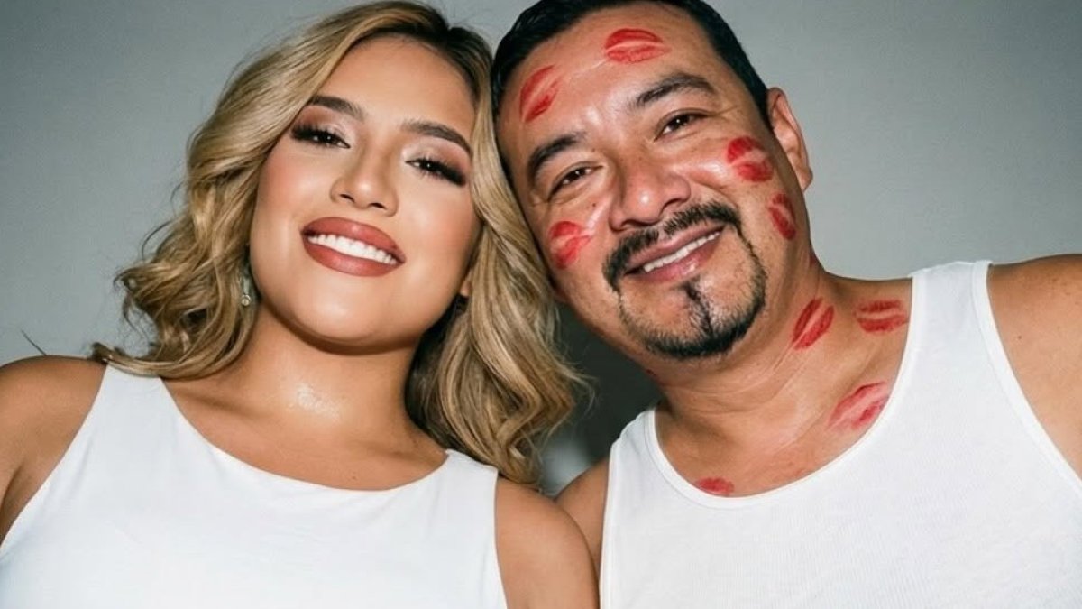 La Suka con su esposo, Gastón.