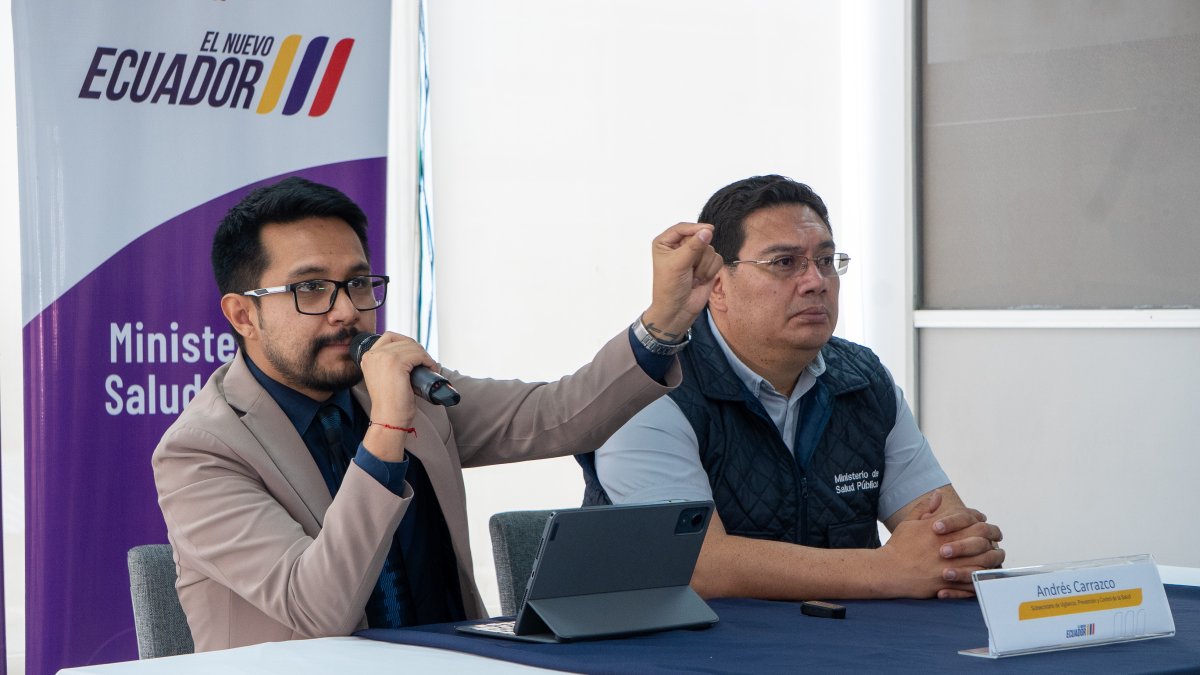 El Ministerio de Salud Pública informó este viernes 13 de febrero de 2026 que Ecuador registró 9.142 casos de tuberculosis en 2025.