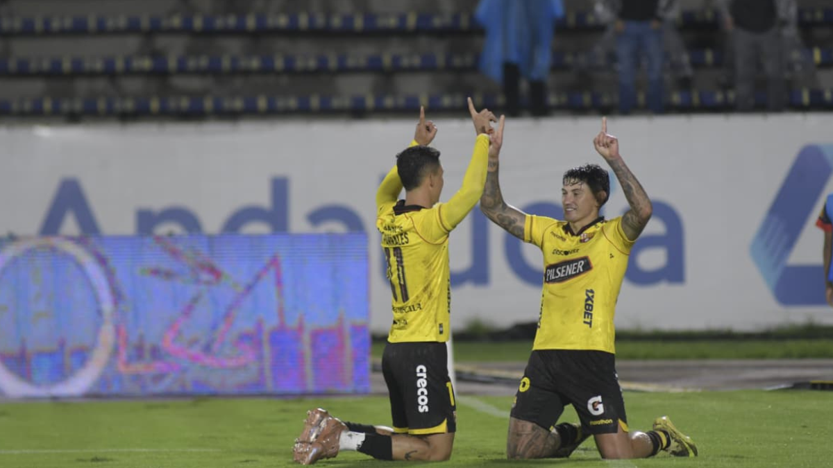 Sebastián Nuñez hizo el gol de la victoria para Barcelona