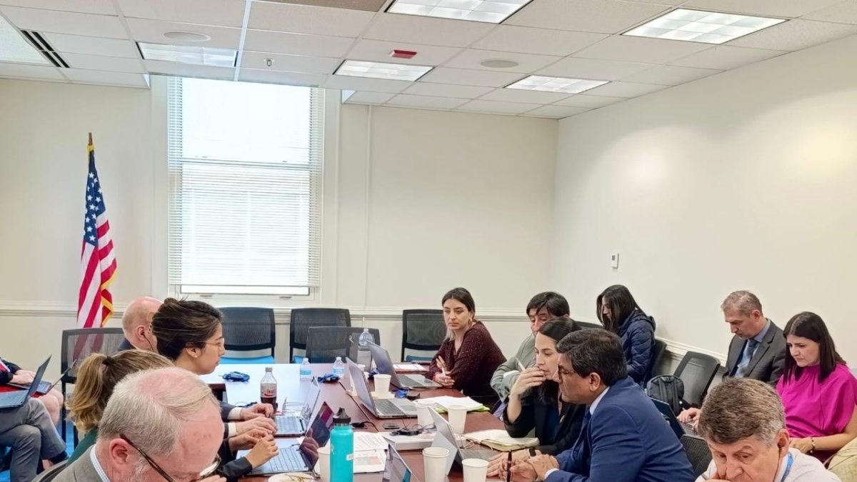 Una de las reuniones que hubo por el Acuerdo de Comercio Recíproco.