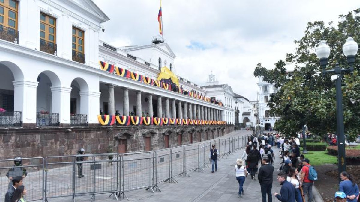 Tres baños del Palacio de Carondelet serán intervenidos por trabajos de adecuación funcional y arquitectónica.