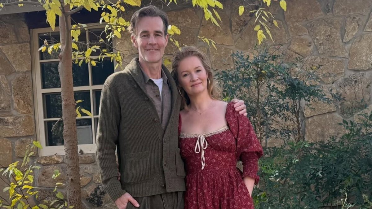 James Van Der Beek y su esposa Kimberly