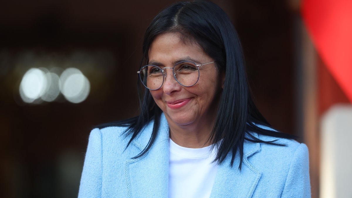 Delcy Rodríguez, presidenta encargada de Venezuela