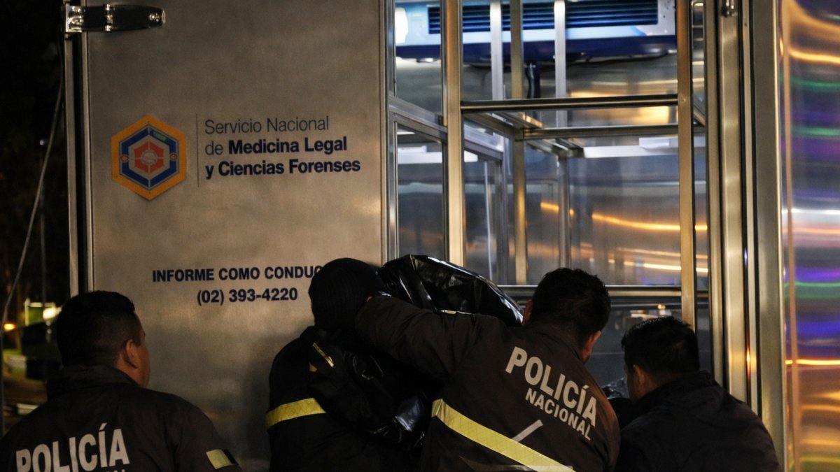 Decenas de indicios balísticos fueron hallados en la zona del crimen.