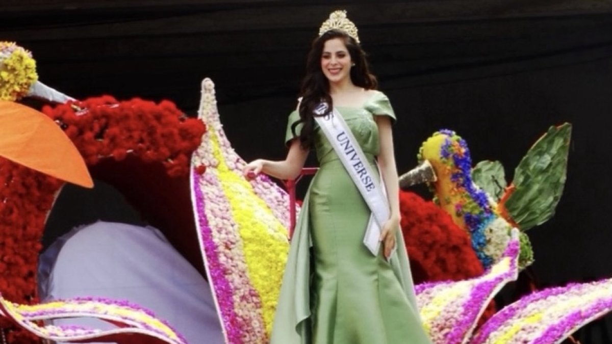 Fátima Bosch, Miss Universo en Ambato.