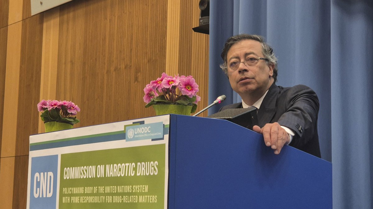 Fotografía de archivo del presidente de Colombia, Gustavo Petro.