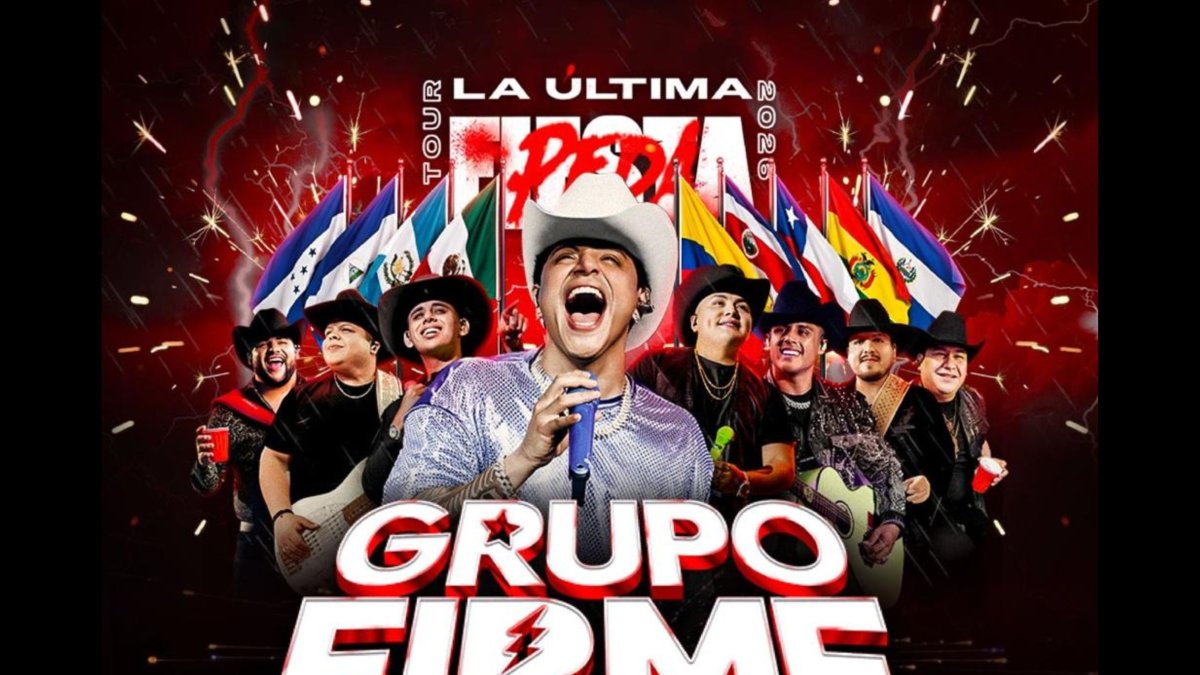Grupo Firme tiene un nuevo tour en 2026.