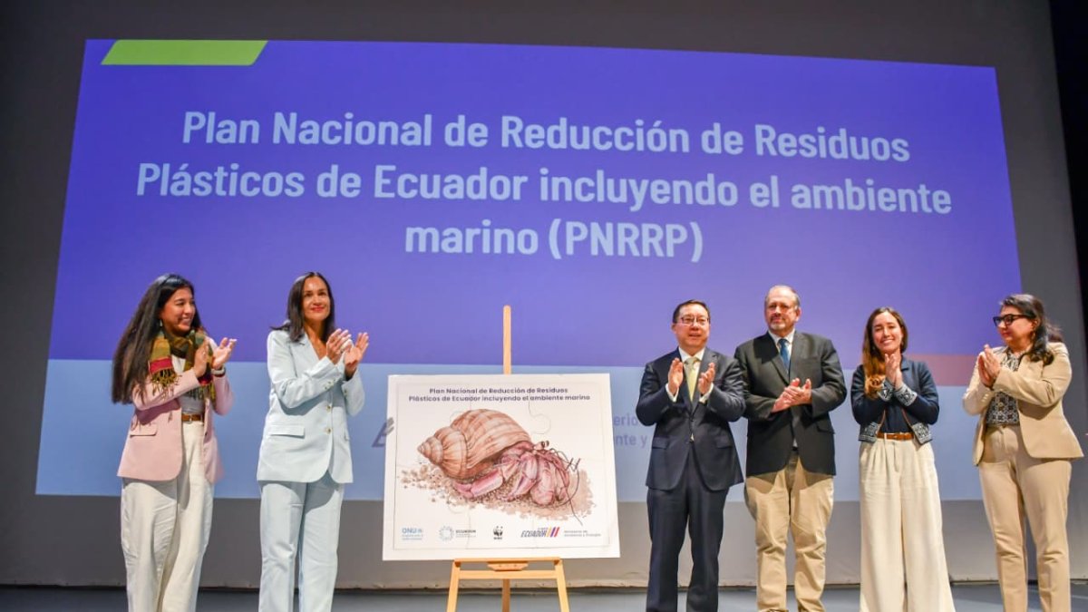El Ministerio de Ambiente y Energía de Ecuador presentó el Plan Nacional de Reducción de Residuos Plásticos (PNRRP)