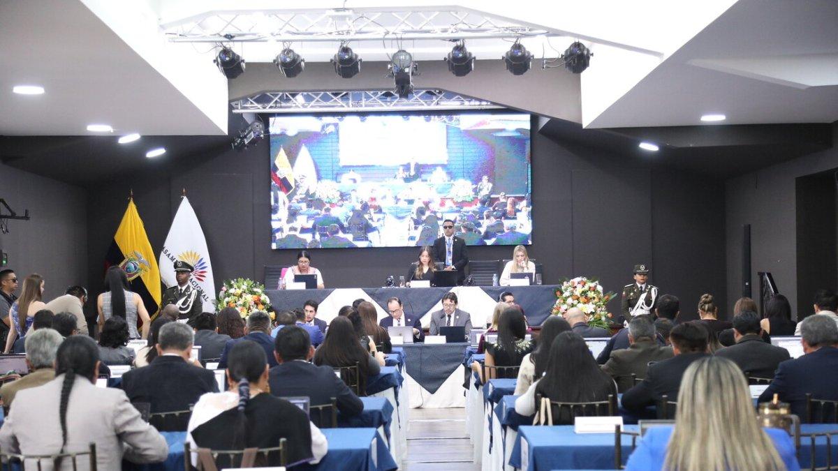 La Asamblea Nacional sesionó en Cuenca este 17 de marzo de 2026.