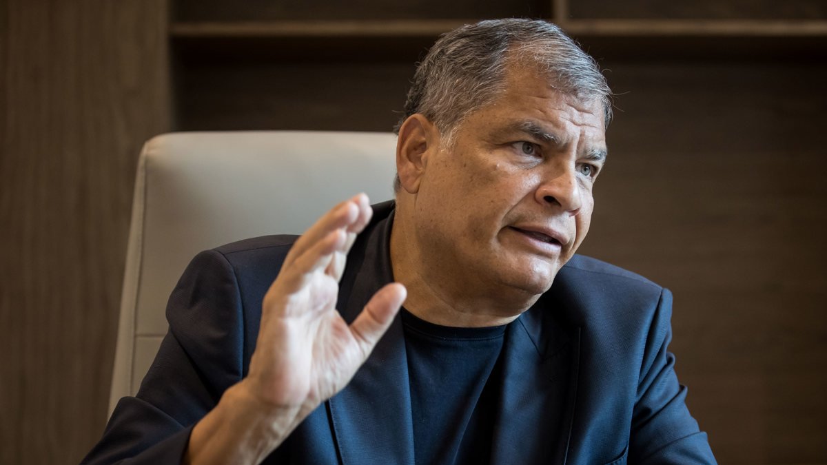 El expresidente de Ecuador, Rafael Correa.