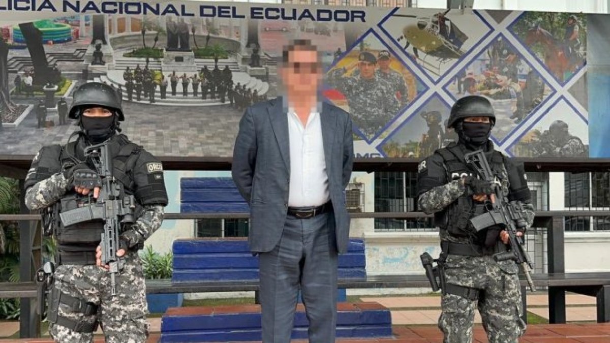 El juez Ángel Tapia fue trasladado al Cuartel Modelo de Guayaquil tras su detención.