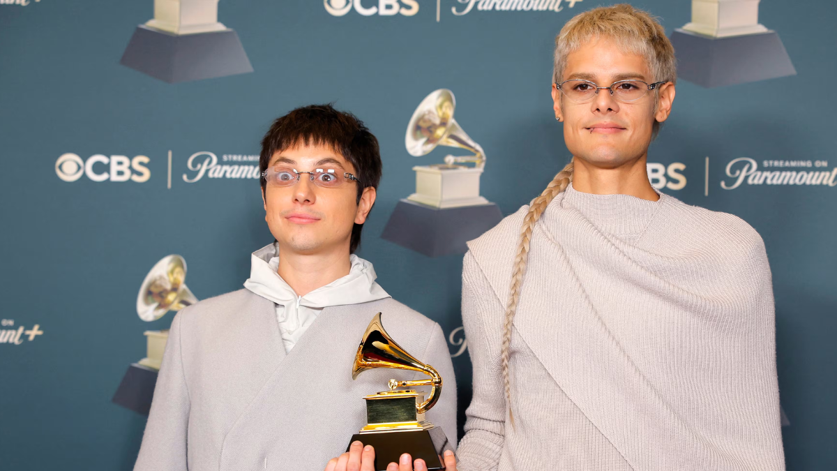 CA7RIEL y Paco Amoroso en la última edición del Grammy anglo.