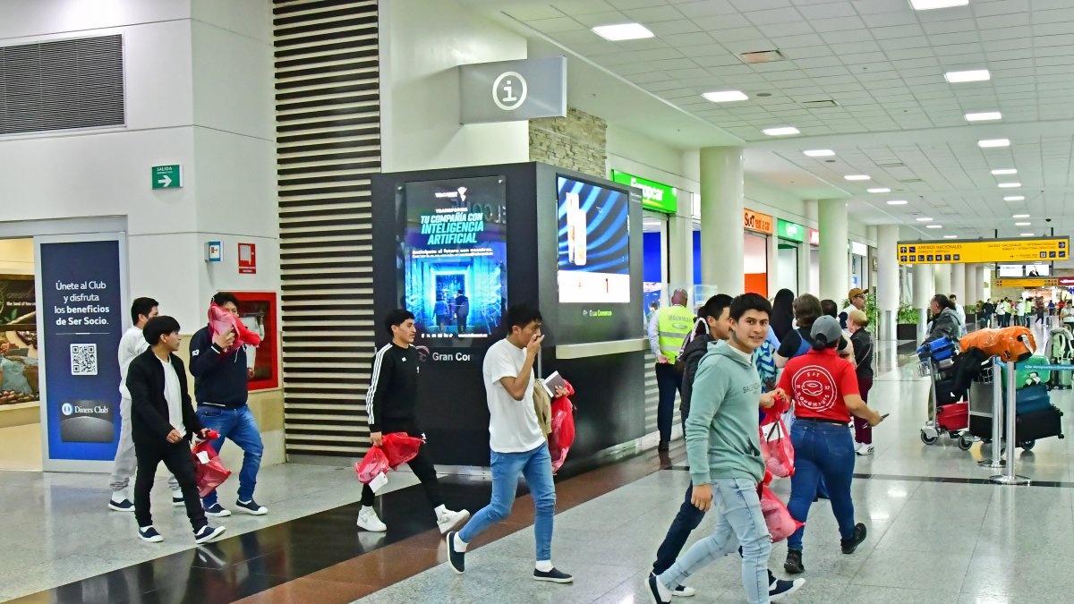 El aeropuerto de Guayaquil, José Joaquín de Olmedo.