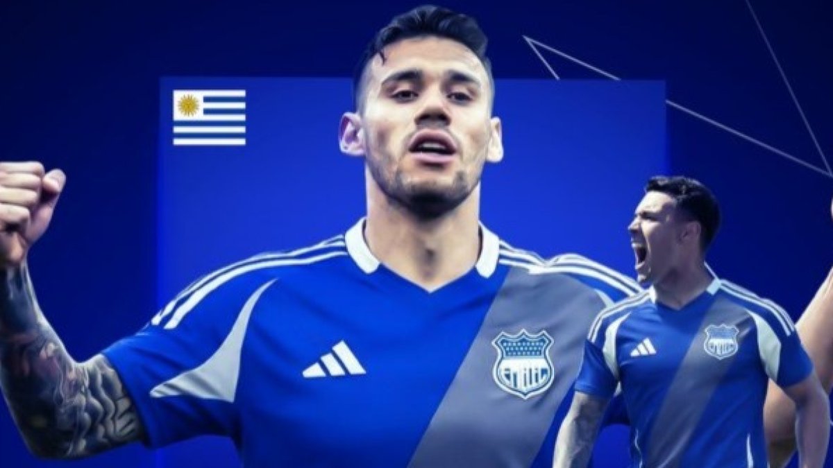 Club Sport Emelec hizo oficial la contratación del delantero uruguayo de 25 años, José Neris.