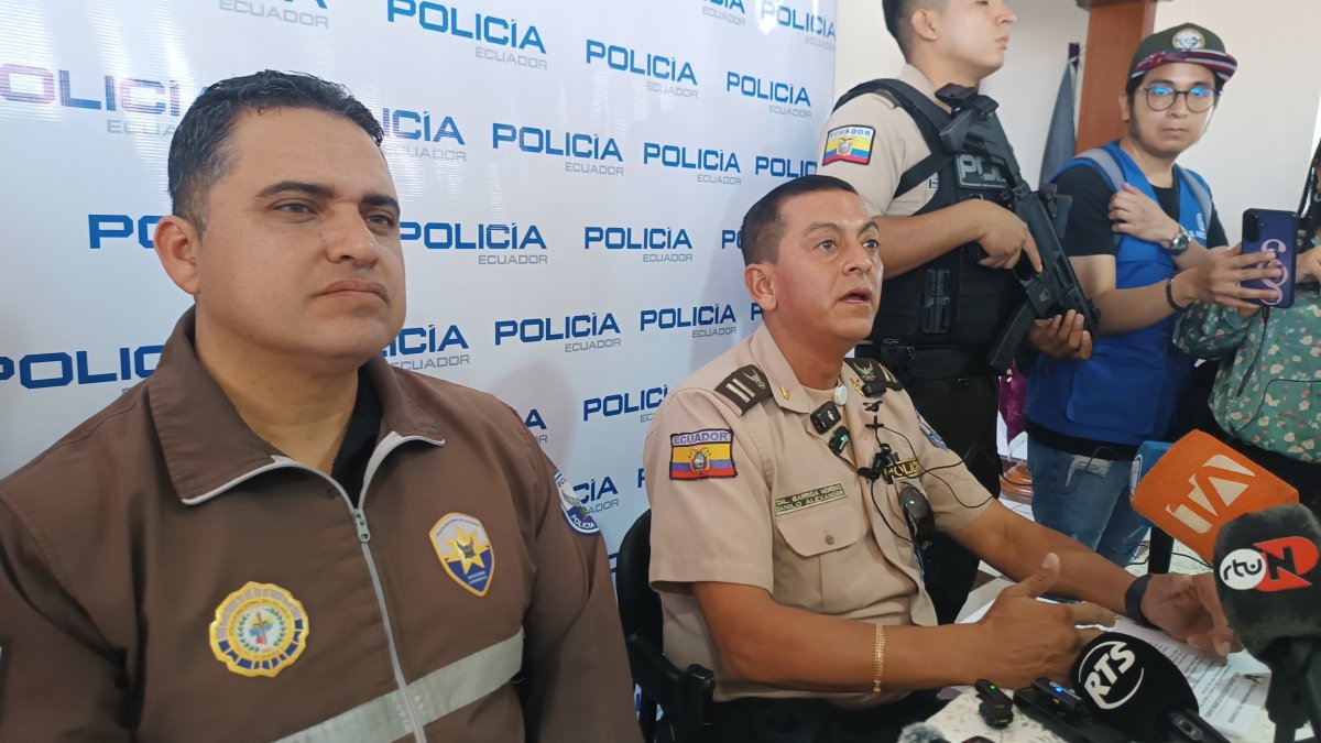La Policía Nacional informó detalles de dos ataques armados ocurridos en una zona céntrica de Cuenca.
