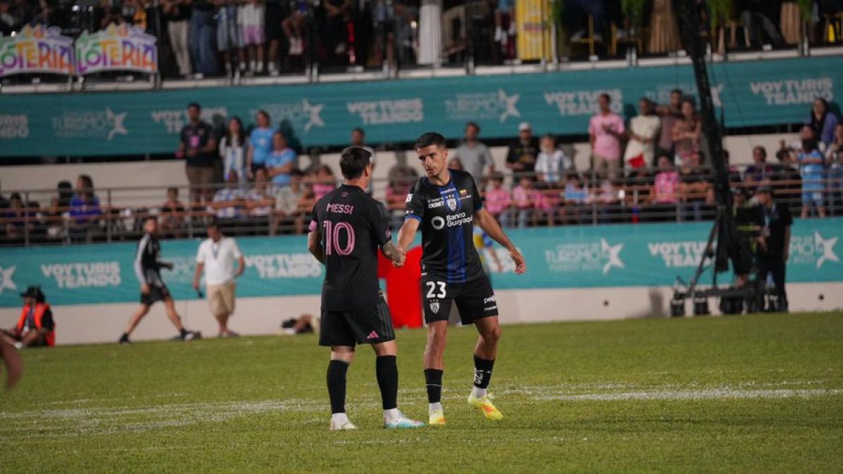 Independiente del Valle perdió 2-1 el amistoso frente al Inter Miami