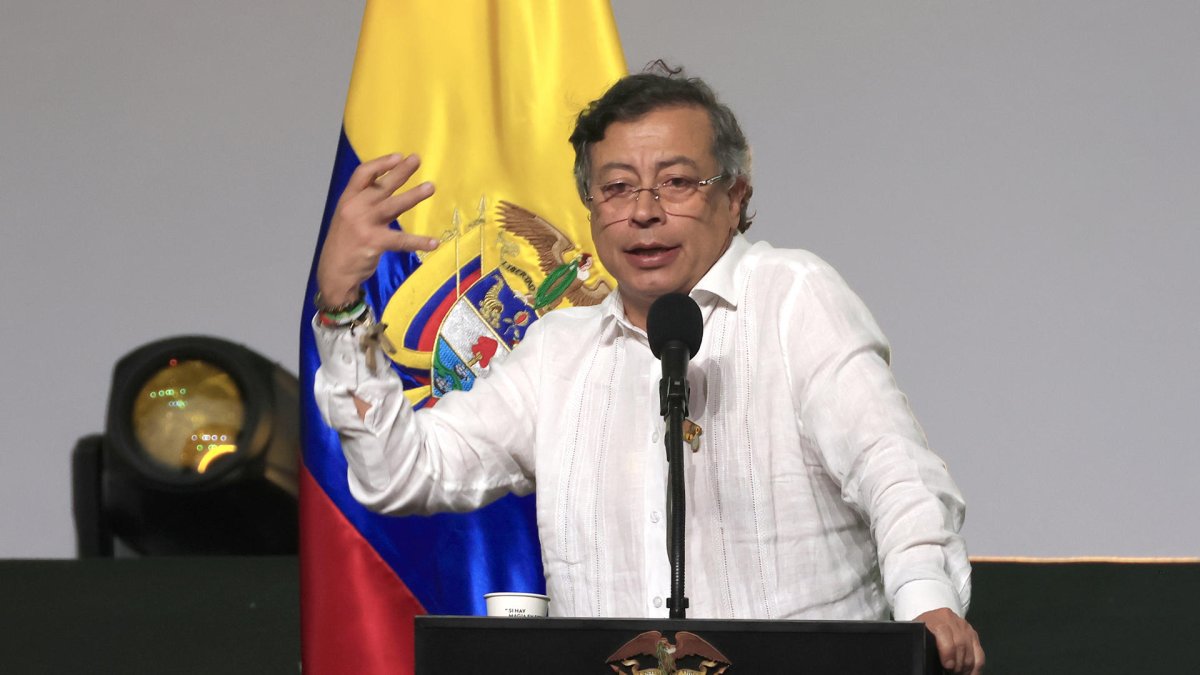 Foto del presidente de Colombia, Gustavo Petro.