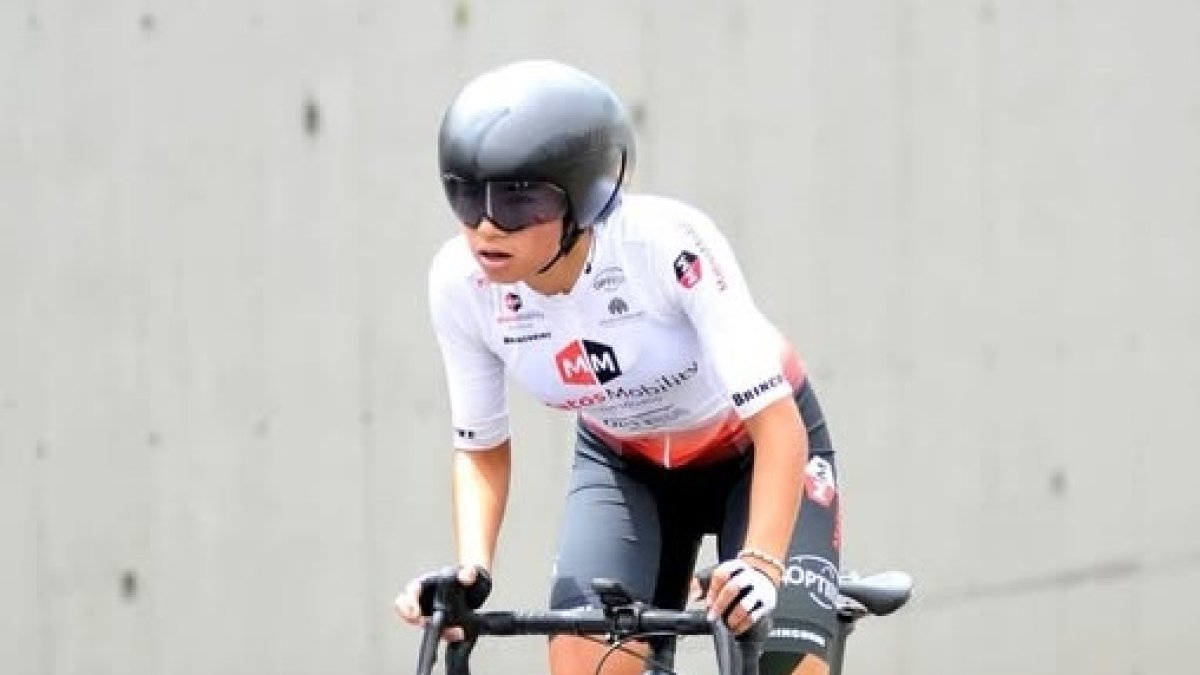 La ciclista ecuatoriana Natalie Revelo ha impresionado con su nivel en las competencia en Europa, por lo cual ahora conformará un equipo de Francia.