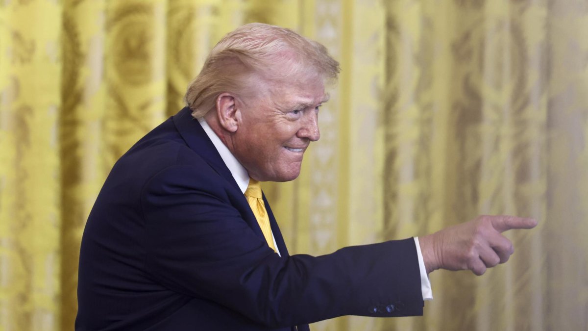 El presidente de Estados Unidos, Donald Trump, en Washington, D.C., Estados Unidos, el 18 de febrero de 2026.
