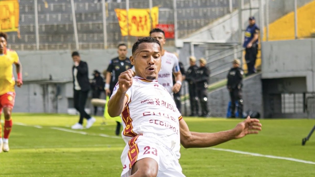 Eddie Guevara es uno de los líderes de Deportivo Cuenca.