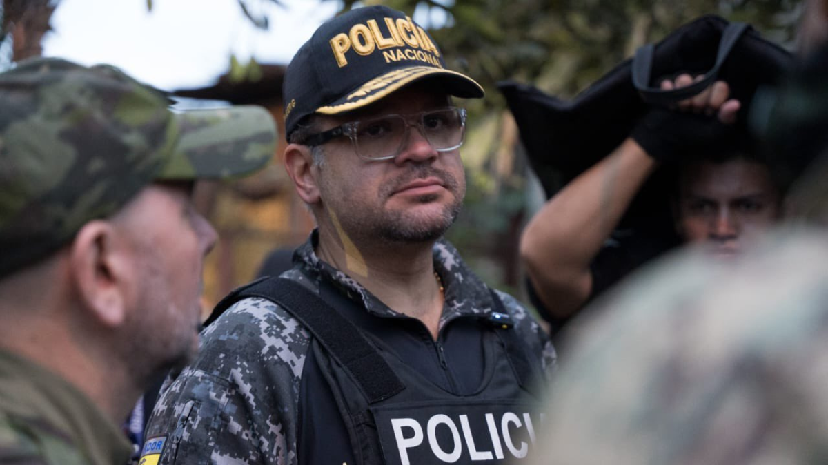 John Reimberg, ministro del Interior en Ecuador.