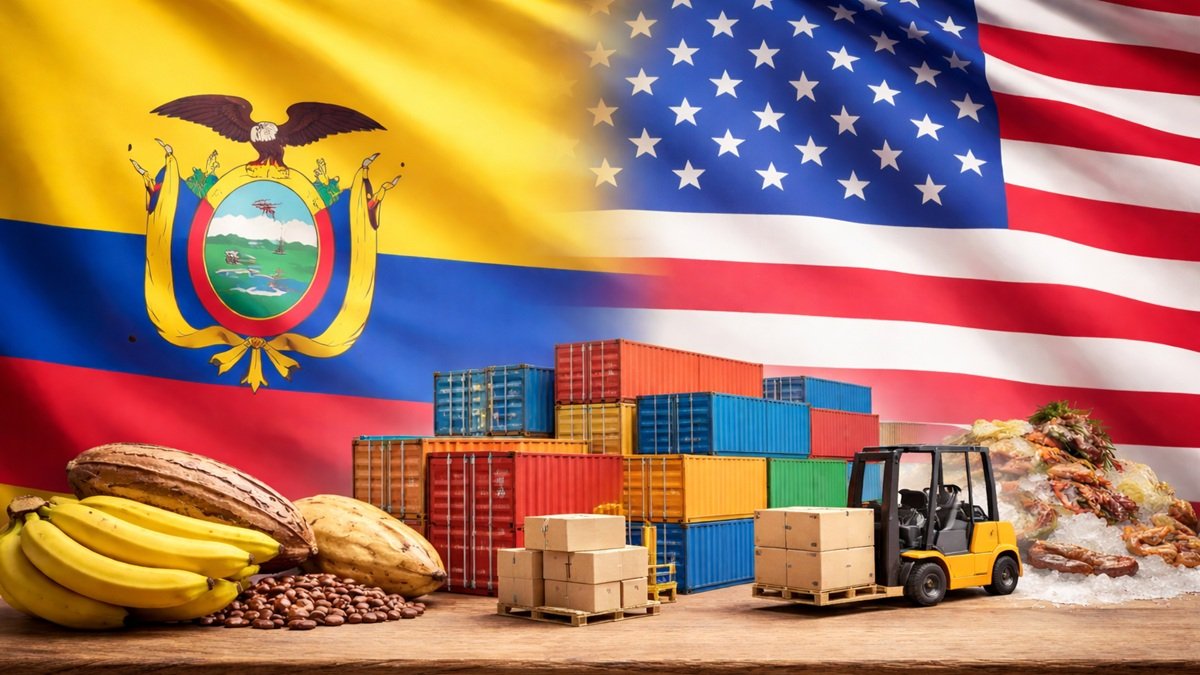 El mercado de los Estados Unidos es clave para la oferta exportable de Ecuador.