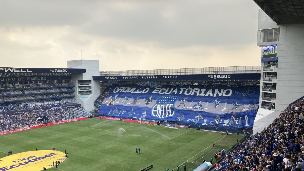 El estadio George Capwell será sede del Carnaval Azul 2026 de Emelec frente a Delfín.