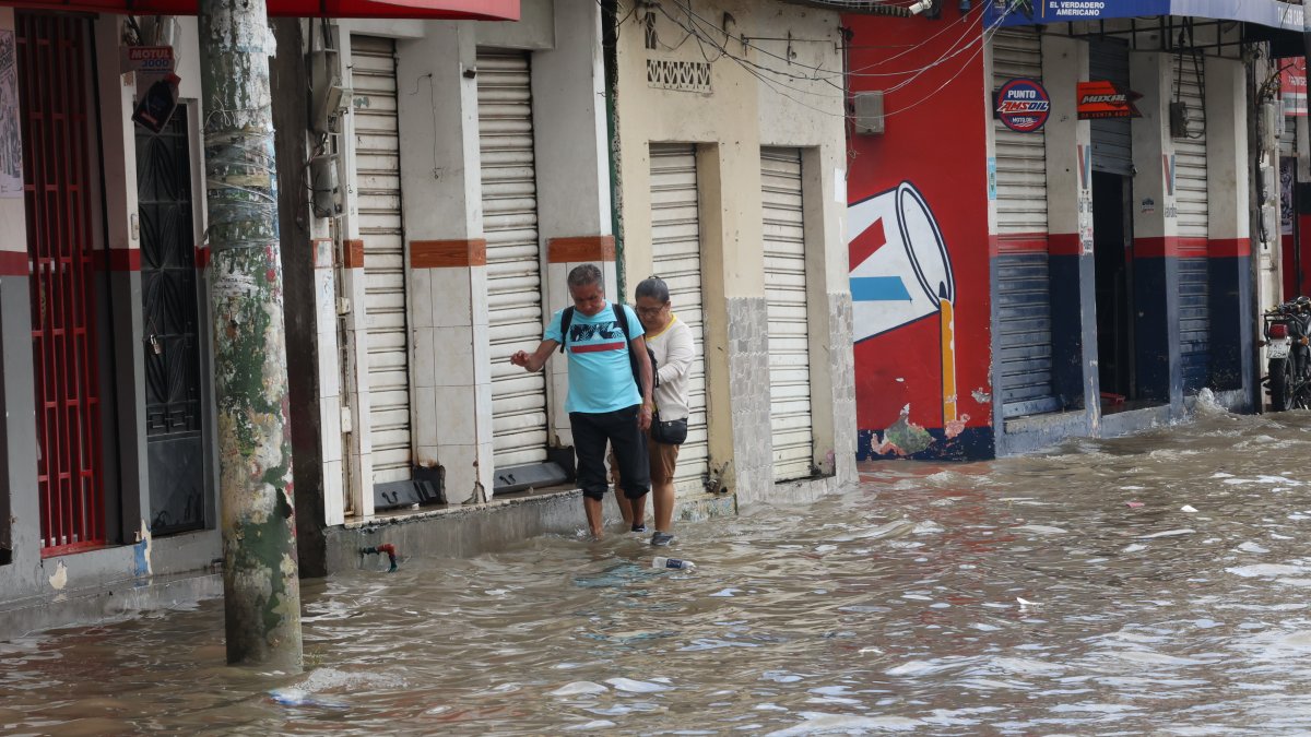 El sector de El Recreo ha sido una de las zonas más afectadas por las lluvias