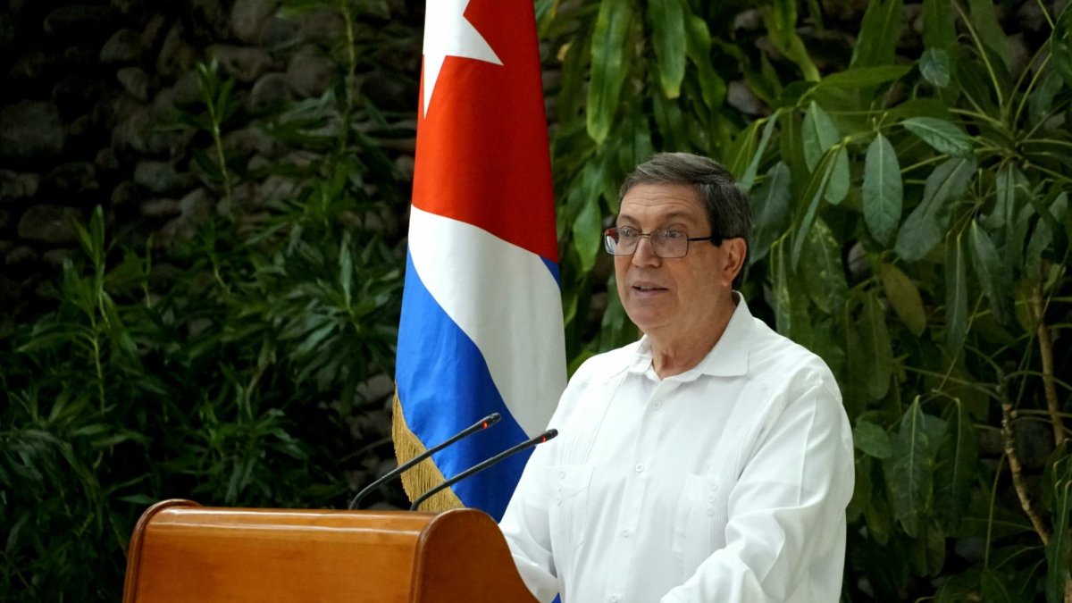 Bruno Rodríguez Parrilla, canciller de Cuba, emitió el pronunciamiento oficial y lo acompañó con un mensaje en su cuenta de X.