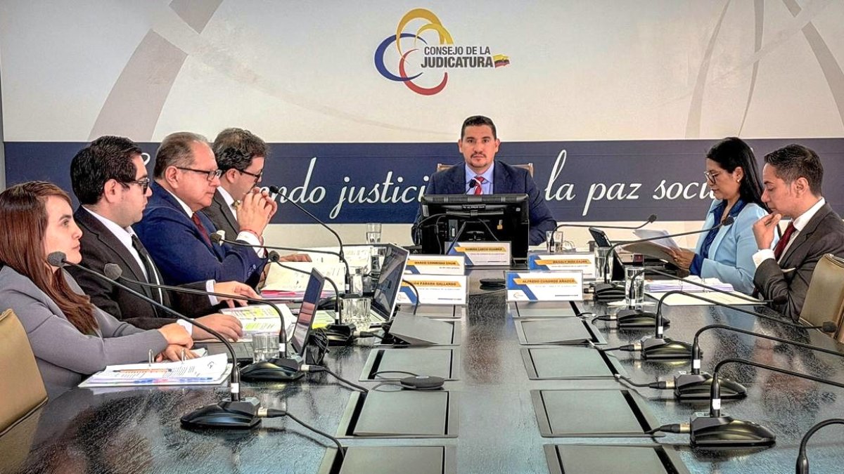 El pleno del Consejo de la Judicatura destituyó a los jueces Christian Quito y Gabriela Lara.
