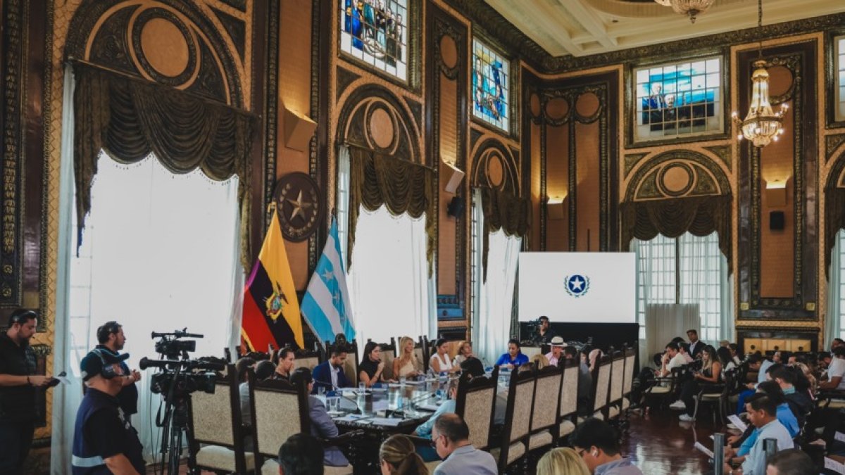 En la sesión del Concejo cantonal de Guayaquil, del 5 de marzo de 2026, se rechazó la expresión del presidente Daniel Noboa hacia el alcalde Aquiles Álvarez.