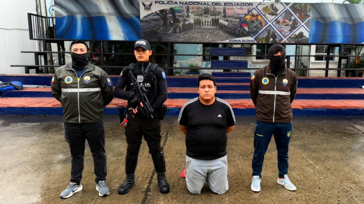 El detenido quedó a disposición de las autoridades.