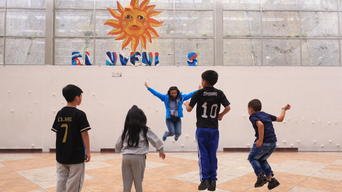 En Hogar de Paz atienden a hijos de mujeres que trabajan como vendedoras.